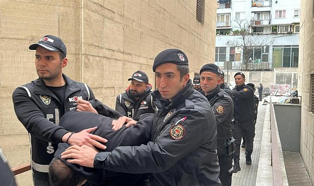 Bursa'da "Kafes-46" operasyonunda 14 kişiye tutuklama