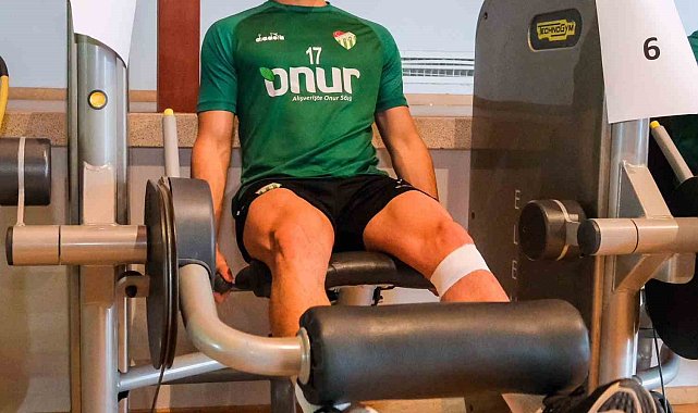 Bursaspor salonda çalıştı