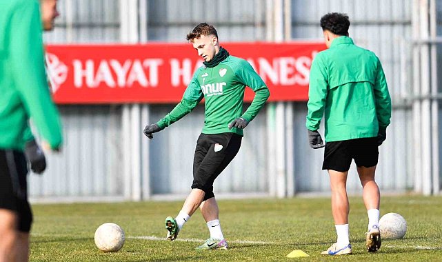 Bursaspor'da Altınordu maçı hazırlıkları tamamlandı