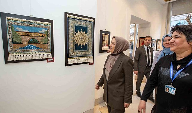 BUSMEK'ten 'Bursa İpeği Sergisi'