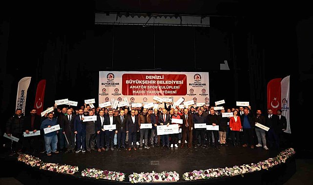 Büyükşehir 253 amatör spor kulübüne 7,2 liralık destek sağladı