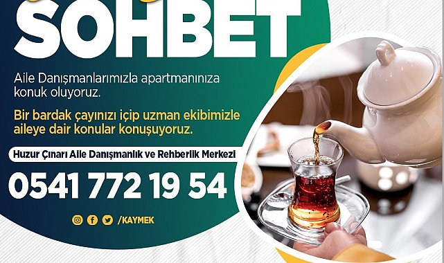Büyükşehir KAYMEK, 'Bir Demlik Sohbet' ile evlere konuk oluyor