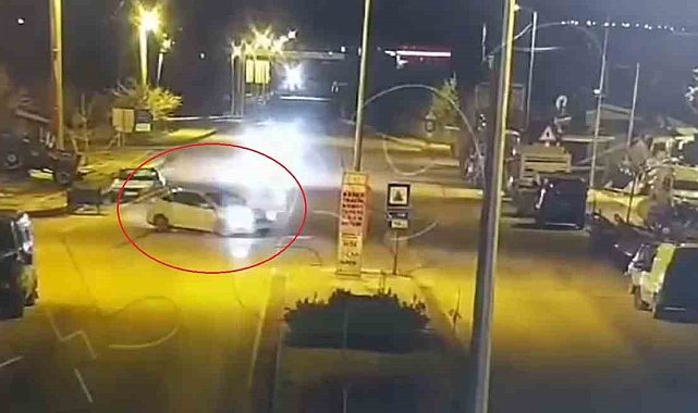 Cadde ortasında drift attı, 58 bin TL ceza yedi