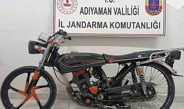 Çalıntı motosikletle kaçarken yakalandı