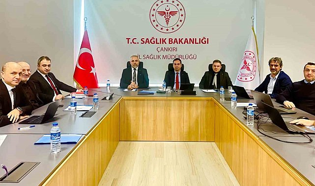 Çankırı'da sağlık hizmetleri istişare edildi