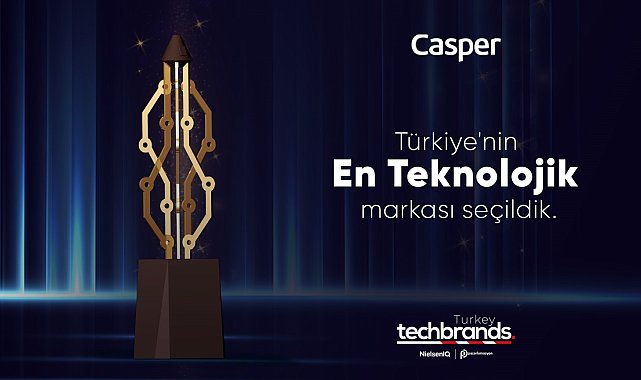Casper 'En Teknolojik Bilgisayar Markası' ödülünü aldı