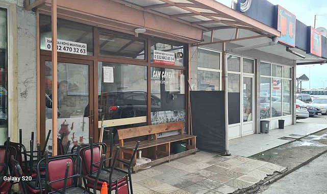 Çay ocağına hırsız girdi