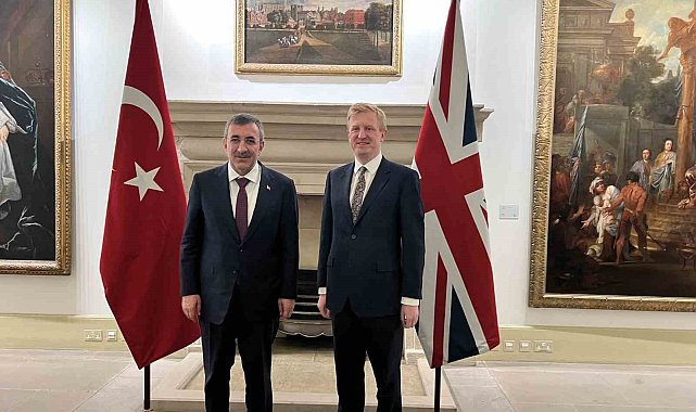 Cevdet Yılmaz, İngiltere Başbakan Yardımcısı Dowden'le görüştü