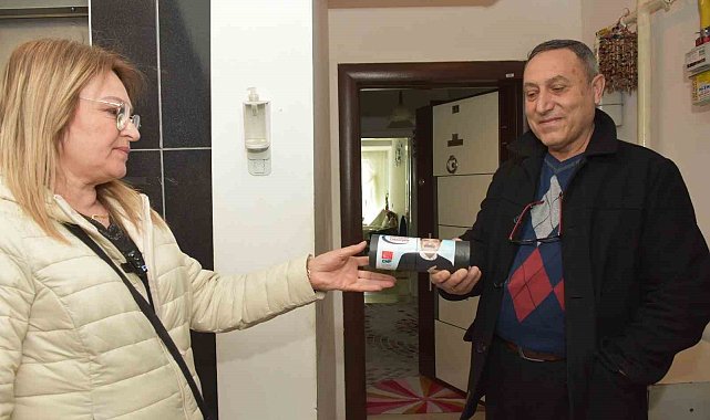 CHP Pamukkale Adayı Ertemur'dan çevreci hediye