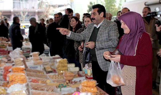 CHP Pamukkale Belediye Başkan Adayı Ertemur, esnaflar ve vatandaşlarla görüştü