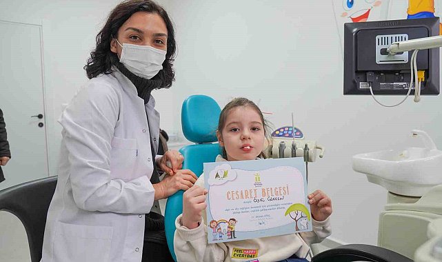 Çocuk Ağız Ve Diş Sağlığı Polikliniği yeni yerinde hizmete başladı