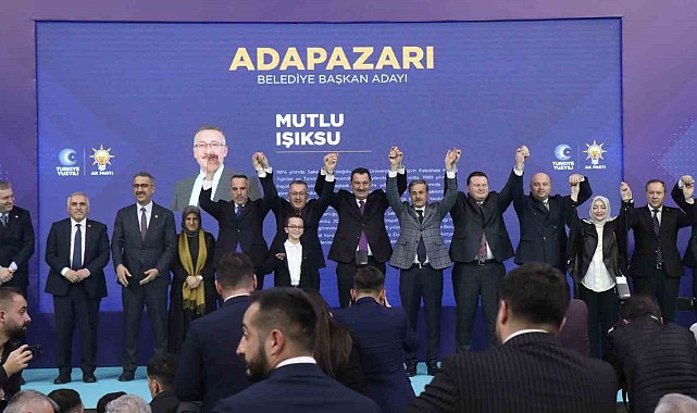 Cumhur İttifakı Sakarya'da adaylarını törenle tanıttı