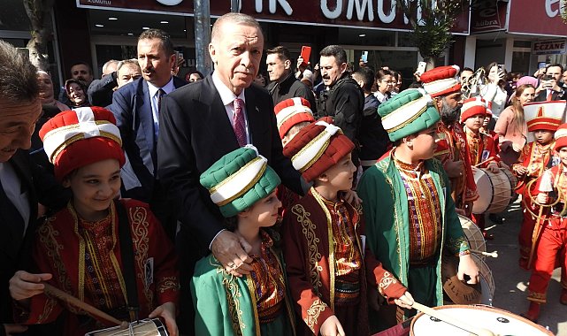 Cumhurbaşkanı Erdoğan Manisa&#039;da