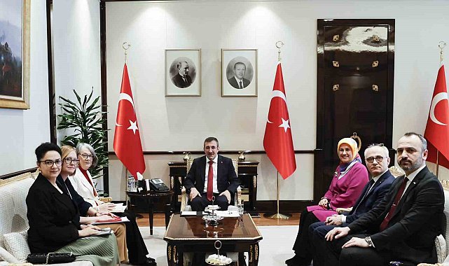 Cumhurbaşkanı Yardımcısı Yılmaz, IFRC Başkanı Forbes'ı ağırladı