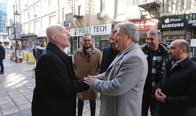 Cumhuriyet Mahallesi esnafından Başkan Palancıoğlu'na büyük ilgi