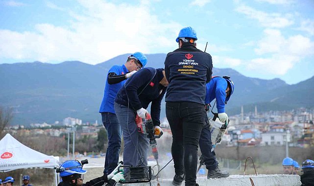Denizlili din görevlileri afetlere hazırlıkta bir ilki başardı