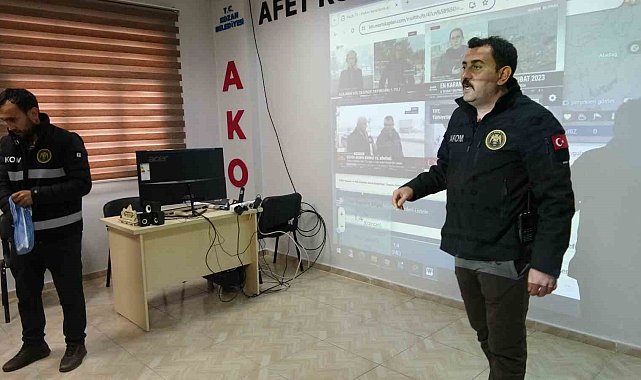 Depremin yıl dönümde AKOM'un önemi anlatıldı