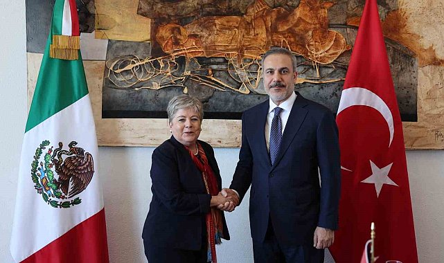 Dışişleri Bakanı Fidan, Meksikalı mevkidaşı Alicia Bárcena Ibarra ile görüştü
