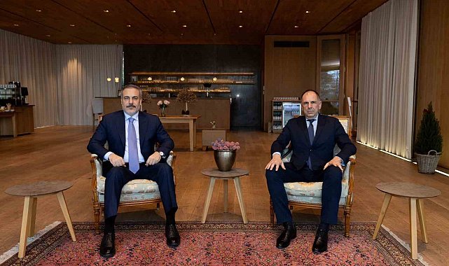 Dışişleri Bakanı Fidan, Yunan mevkidaşı Gerapetritis ile bir araya geldi