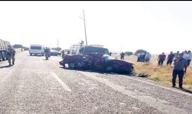 Diyarbakır'da otomobil şarampole yuvarlandı: 1 ölü, 1 yaralı