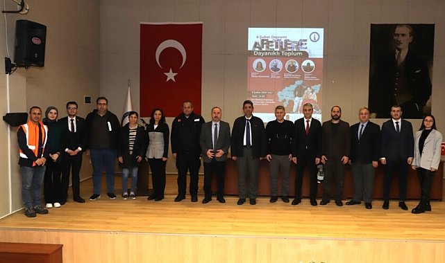 DPÜ'de "Afetlere Dayanıklı Toplum" başlıklı panel düzenlendi