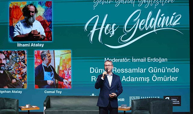 Dünya Ressamlar Günü'nde ressamlar sanatseverlerle bir araya geldi