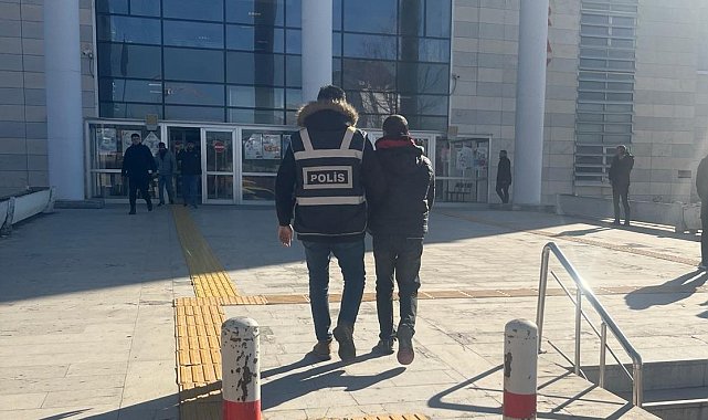 Elazığ'da haklarında kesinleşmiş hapis cezası bulunan 6 zanlı tutuklandı