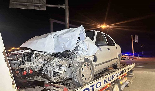 Elazığ'da trafik kazası: 3 yaralı