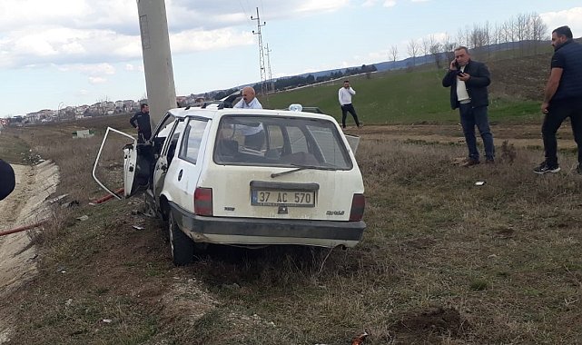 Elektrik direğine çarpan Tofaş'taki 4 günlük bebek yaşam mücadelesini kaybetti