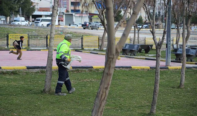Ergani'de park ve yeşil alan çalışması