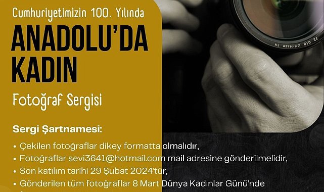Ersander'den, 'Anadolu'da Kadın' konulu fotoğraf sergisi