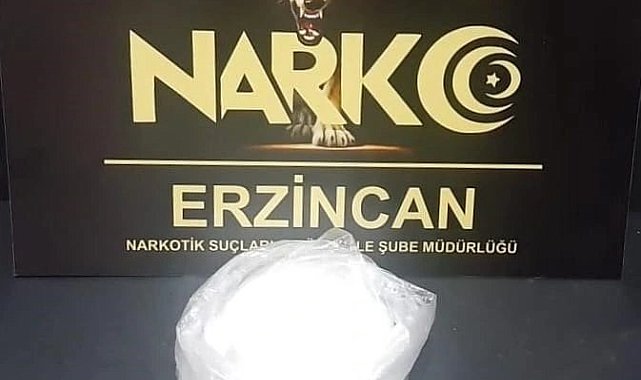 Erzincan'da uyuşturucu ticareti yaptığı öne sürülen zanlı tutuklandı