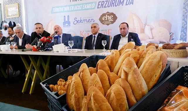 Erzurum Büyükşehir Belediyesi'nden halk ekmek atağı