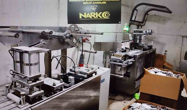 Eski tavuk çiftliğinde uyuşturucu imalathanesi kurmuşlar