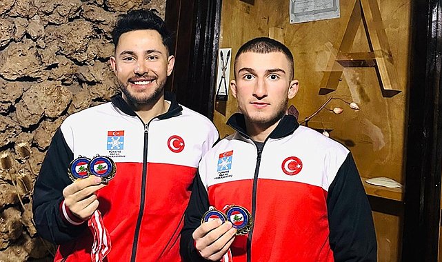 ETÜ'lü sporcular kayaklı koşuya damga vurdu