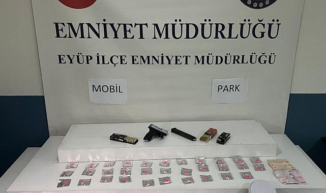 Eyüpsultan'da narkotik operasyonu