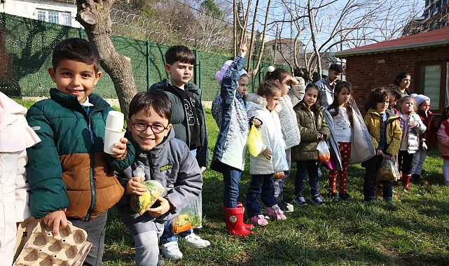 Eyüpsultan'da öğrencilere kompost eğitimi: 'Aslında hiçbir şey çöp değil'