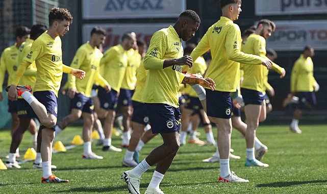 Fenerbahçe, Hatayspor maçı hazırlıklarını sürdürdü