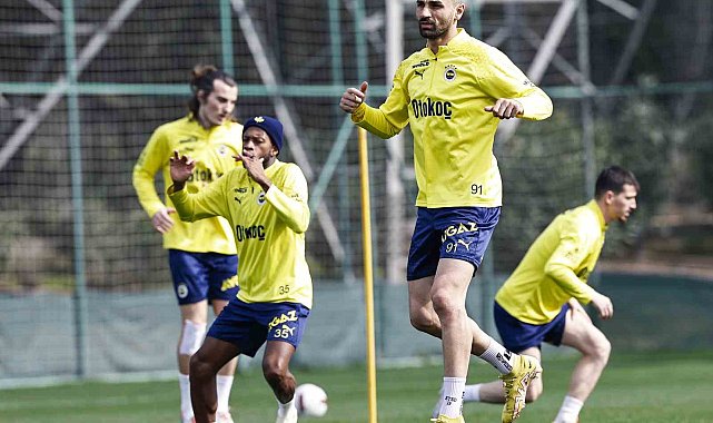 Fenerbahçe'de Hatayspor maçı hazırlıkları başladı