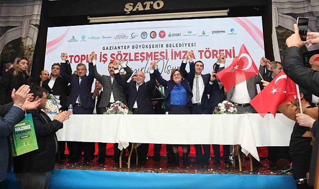 Gaziantep Büyükşehir'den çalışanlara yüzde 100 zam