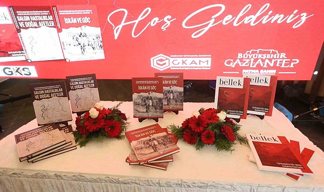 Gaziantep Kent Arşivi'nin yeni kitapları tanıtıldı