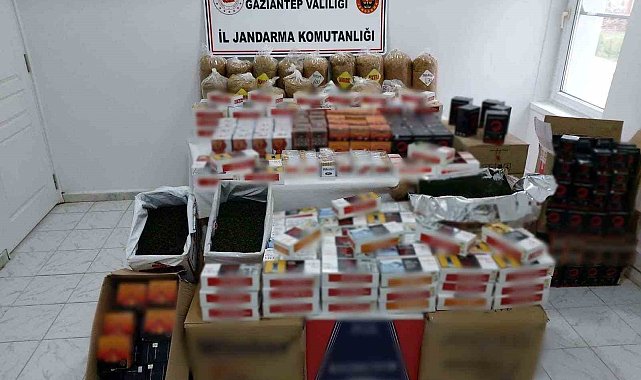Gaziantep'te 1 milyon 317 bin liralık kaçak malzeme ele geçirildi: 6 gözaltı