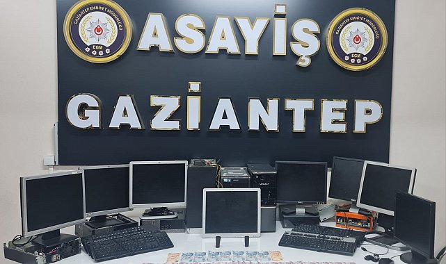 Gaziantep'te kumar oynayan şahıslara 963 bin lira ceza