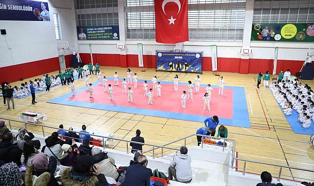 Geleceğin milli sporcuları kuşak yükseltti