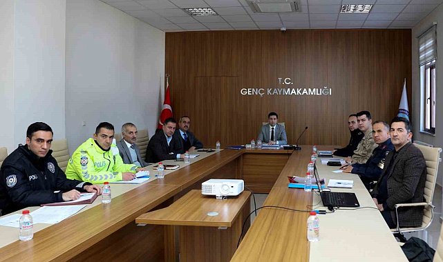Genç ilçesinde çocukların güvenliği için işbirliği toplantısı yapıldı