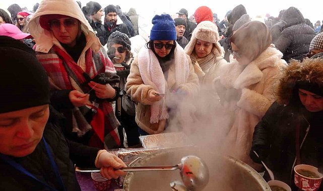 Giresun'da "Kar Festivali" renkli görüntüler oluşturdu