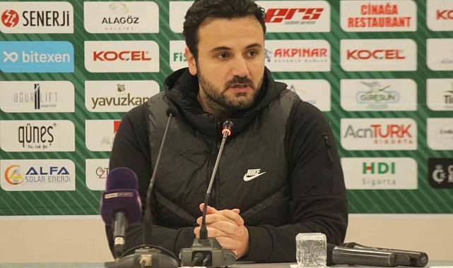 Giresunspor-Eyüpspor maçının ardından