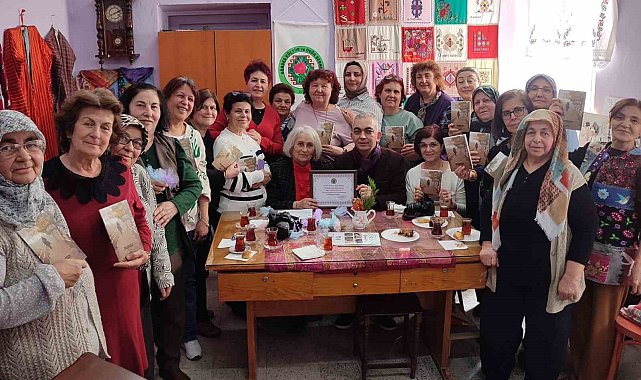 Gördes Kültür ve Doğa Derneği Şair İsmail Aybey'i ağırladı