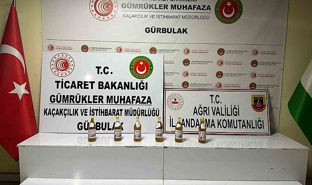 Gürbulak Gümrük Kapısı'nda yağ şişeleri içinde 6 tonu aşkın metamfetamin yakalandı