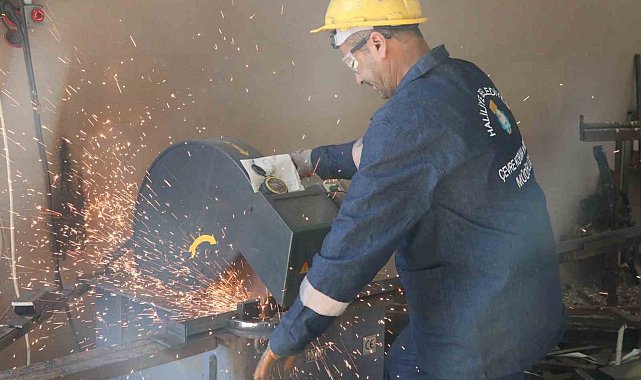 Haliliye Belediyesinde üretim çalışmaları devam ediyor